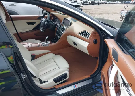 2013 BMW 650I Gran Coupe из США, поврежденный, VIN WBA6B2C57DDG66861